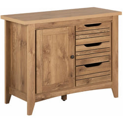 Credenza in color legno chiaro Agora