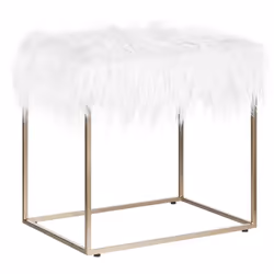 Pouf a pelo lungo dal design semplice. Grazie al morbido e piacevole al tatto rivestimento a pelo pungo e alla solida base in ...