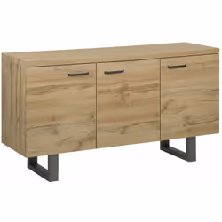 Pratica credenza in stile industriale. Pratico armadietto che arricchirà ogni interno in stile minimalista e industriale. Rea ...