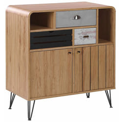 Credenza in colore legno chiaro Kyle