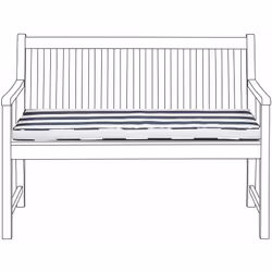 Moderno cuscino per panca da giardino con cerniera. Questo moderno cuscino crea un'atmosfera accogliente e diventa una parte  ...
