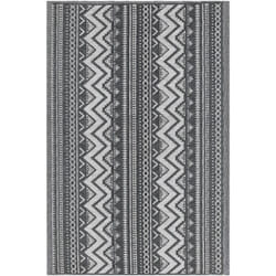 Beliani - Tappeto per Esterni Nero Sintetico 120 x 180 cm Eco Friendly Moderno Nagpur