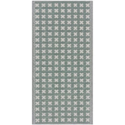 Beliani - Tappeto per Esterni Verde Sintetico 90 x 180 cm Eco Friendly Moderno Rohtak