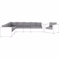 Set di federe aggiuntive per set XXL da giardino. Un set di federe per cuscini da esterno per rinnovare la qualità degli arre ...