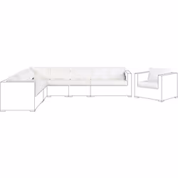 Set di federe aggiuntive per set XXL da giardino. Un set di federe per cuscini da esterno per rinnovare la qualità degli arre ...