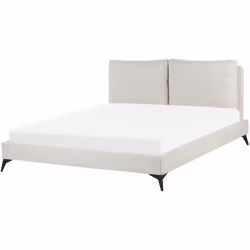 Elegante letto grande in velluto. Porta l'eleganza in camera da letto con questo letto con rete a doghe dal design contempora ...
