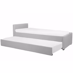 Letto singolo con letto estraibile. Porta stile e funzionalità in camera da letto con questo letto con rete a doghe. Realizza ...