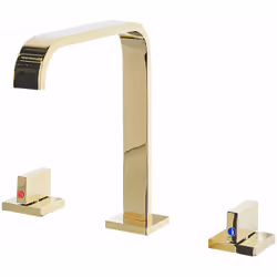 Rubinetteria da lavabo a 3 elementi. Rendi ancora più elegante il bagno con questo rubinetto con due manopole. Realizzato in  ...