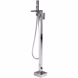 Esclusiva rubinetteria freestanding. Questo rubinetto per vasca freestanding combina funzionalità e design innovativo. La rob ...