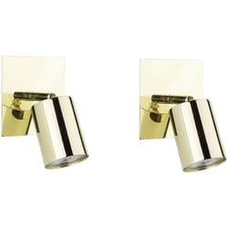 Beliani - Set di 2 Lampada da parete da Parete Moderni in Acciaio Colore Oro Tigris