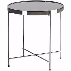 Elegante tavolino da salotto. Dona un tocco di eleganza e di glamour alla tua zona giorno con questo tavolino lucido che migl ...