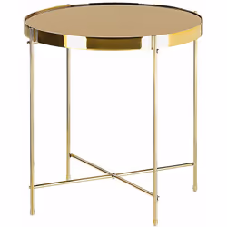 Elegante tavolino da salotto. Dona un tocco di eleganza e di glamour alla tua zona giorno con questo tavolino lucido che migl ...