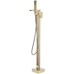 Miscelatore per Vasca Freestanding Oro Lucido Moderno 118 cm Boyoma