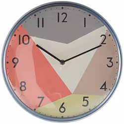 Originale orologio da parete in un colorato look retrò. Dona un tocco personale al soggiorno o alla camera da letto con quest ...