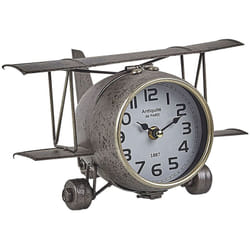 Beliani - Orologio da Scrivania Modello Aeroplano in Metallo Design Vintage Stans