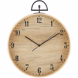 Orologio da parete dal design vintage. Apri le porte allo stile retrò, con questo straordinario orologio. La sua forma rotond ...