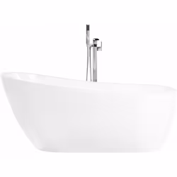 Vasca da bagno contemporanea in acrilico sanitario. Rinnova il bagno con questa vasca ovale moderna. Realizzata in durevole a ...