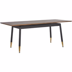 Tavolo da pranzo rettangolare estendibile. Completa la tua sala da pranzo o cucina con questo elegante tavolo da pranzo. Si d ...