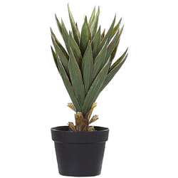 Beliani - Accessorio Decorativo per Interni Pianta Finta in Materiale Sintetico 50 cm Yucca