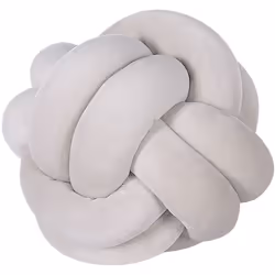 Morbido Cuscino a forma di nodo a forma di nodo. Rendi ancora più accogliente il soggiorno o la camera da letto con questo cu ...