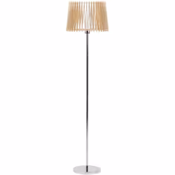 Elegante lampada da terra con paralume decorativo. Questa lampada da pavimento ambientale combina perfettamente glamour ed el ...