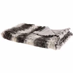 Coperta di plaid da soggiorno. Aggiungi un tocco accogliente al tuo interno con questa coperta decorativa. È realizzata in ac ...