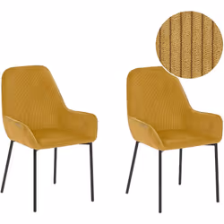 Sedie imbottite per sala da pranzo. Completa il tuo tavolo da pranzo con questo set di due sedie e infondi ai tuoi interni un ...