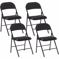 Set di sedie pieghevoli. Questo set di 4 sedie saprà integrarsi alla perfezione alla sala da pranzo o alla zona office. Reali ...