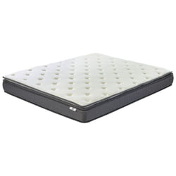 Beliani - Materasso Memory Foam Bianco Medio Rigido Fodera in Bambù 140 x 200 cm Charm