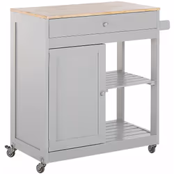 Pratico e versatile carrello portavivande con cassetto. Ideale per una piccola cucina, questo bellissimo e versatile carrello ...