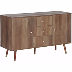 Credenza rustica con cassetti ed ante. L'elegante credenza con due ampi scomparti e tre cassetti aiuterà a mantenere il tuo i ...