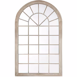 Specchio da muro a forma di finestra. Questo specchio crea un'atmosfera fiabesca in qualsiasi interno contemporaneo o tradizi ...