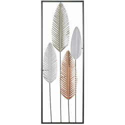 Beliani - Decorazione da parete oro e argento niobium