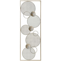 Beliani - Decorazione Moderna a Muro Stile Retro in Acciaio Oro Tungsten