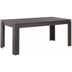 Tavolo da Pranzo Moderno in Legno Scuro per 6 Persone 180 x 90 cm Viton
