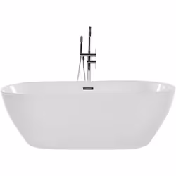 Elegante vasca a libera installazione. Questa lussuosa vasca da bagno indipendente, porterà un tocco di eleganza, per un look ...