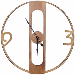 Decorativo orologio da parete moderno. Rinnova ogni stanza con stile con questo prezioso orologio da parete. Realizzato con u ...