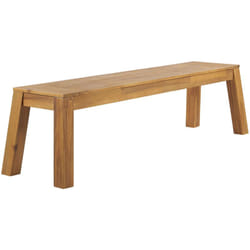 Beliani - Panca da Giardino in Stile Rustico in Legno di Acacia 160 cm Livorno