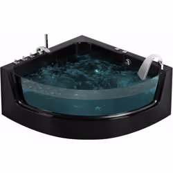 Vasca da bagno angolare con idromassaggio. Crea la tua spa domestica con questa lussuosa vasca angolare. Realizzata in acrili ...