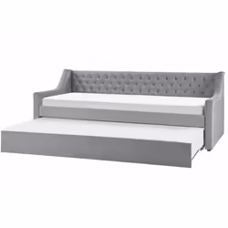 Letto singolo con letto estraibile. Questo funzionale letto estraibile si sposa bene con interni in stile retrò, glam e tradi ...