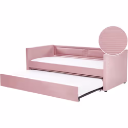 Letto estraibile moderno. Porta eleganza e funzionalità in camera da letto o in soggiorno con questo letto con rete a doghe i ...