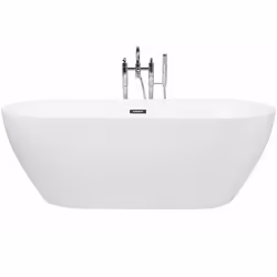 Vasca moderna in acrilico bianco. Apri le porte al glam, con questa splendida vasca da bagno dal design contemporaneo. Realiz ...