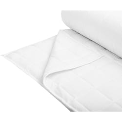 Piumone Letto Matrimoniale 4 Stagioni 220 x 240 cm Doppio Strato Bianco Korab