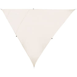 Tenda da sole Triangolare per esterno beige 300 x 300 x 300 cm Lukka