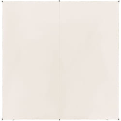 Tenda da Sole Quadrata per Esterno bianco sporco 300 x 300 cm Lukka