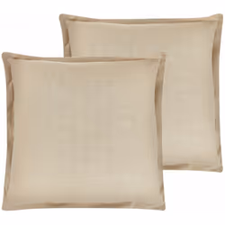 Coppia di cuscini decorativi beige. Rendi ancora più accogliente il salotto con questo set di 2 cuscini decorativi. È realizz ...