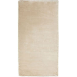 Beliani - Moderno Tappeto da Soggiorno Rettangolare in Viscosa 80 x 150 cm Beige Gesi ii