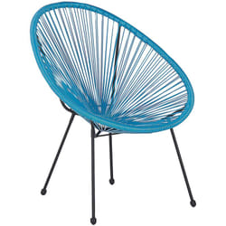 Sedia da Giardino Rattan pe a Raggi Blu Resistente Agenti Atmosferici Acapulco ii