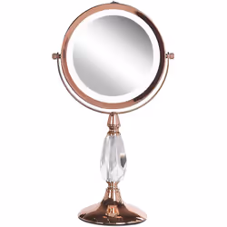 Specchio da tavolo make up con luci LED. Ideale per la camera da letto come per il bagno, questo meraviglioso specchio ingran ...