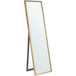 Beliani - Specchio da terra con cornice oro 40 x 140 cm Torcy